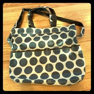 Retro Metro Fold Over Bag
